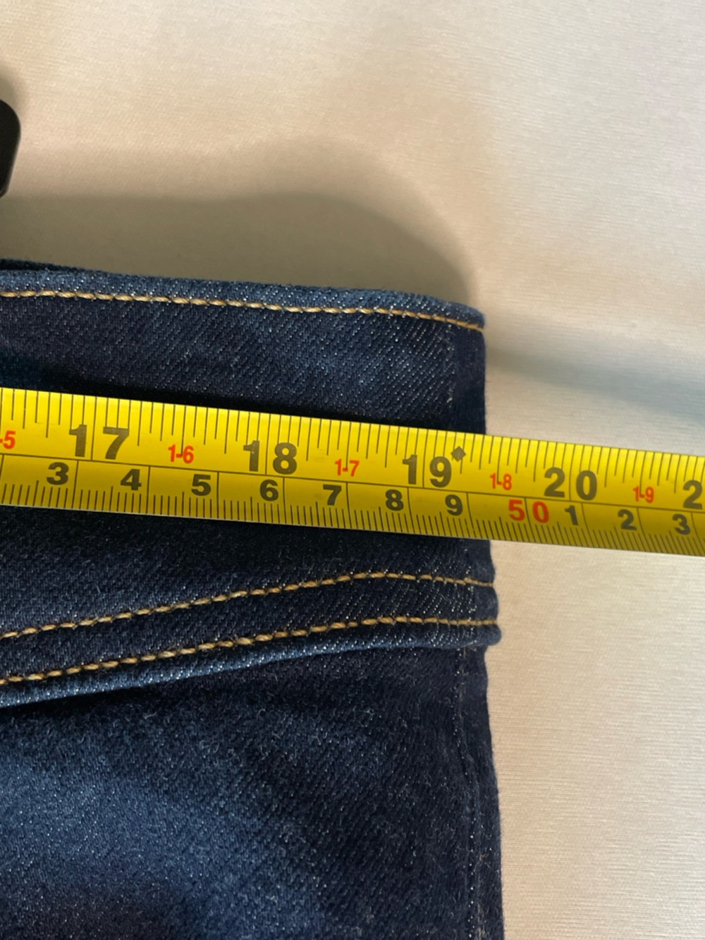 Lane Bryant Denim Capri Jeans Womens 20 Dark Wash 3 Button Stretch Plus Size - Picture 5 of 10